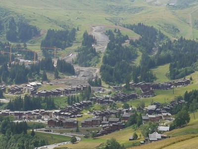 la station de sports d'hiver de Valmorel