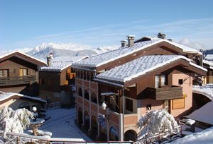 Appartement à louer dans la station de ski de Valmorel l'hiver